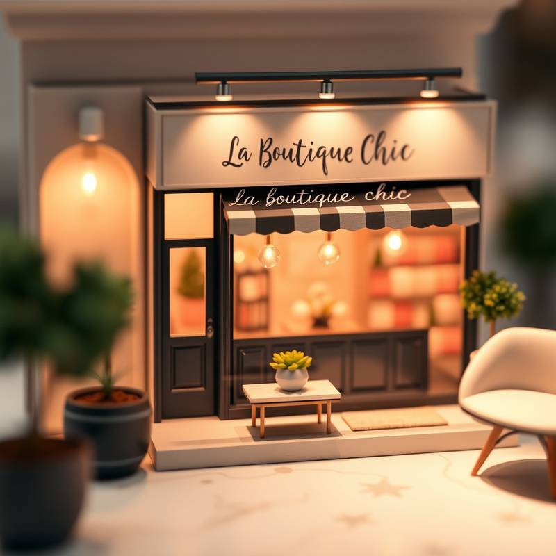Miniatura de Proyecto de Branding para Tienda Online 'La Boutique Chic'